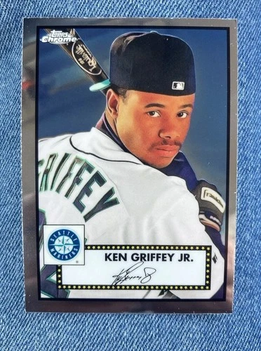 2021 Topps Chrome Platinum Anniversary Ken Griffey Jr. Seattle Mariners #493
