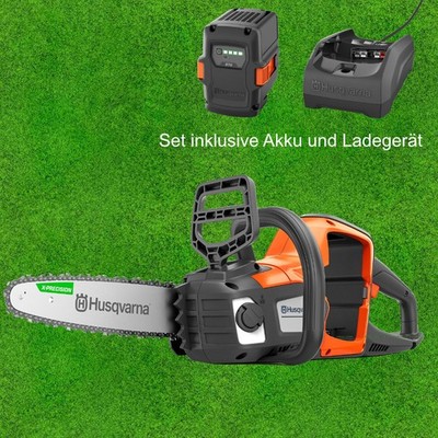 Husqvarna Akku Motorsäge 215i inkl. Akku B70 und Ladegerät C80