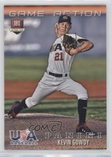 2015 Panini USA Baseball Box Set Game Action Kevin Gowdy #76 3g6
