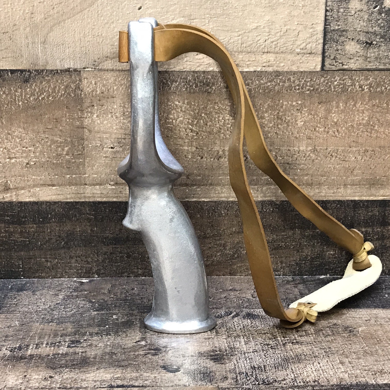 Vintage 1950's Hodge /Mulders Catapull Slingshot Cast Aluminum Frame *Pat’d 1948