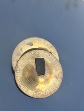 FatChanceBellyDance Zills Sagat Becken ATS Tribal Fusion Messing Vintage Set