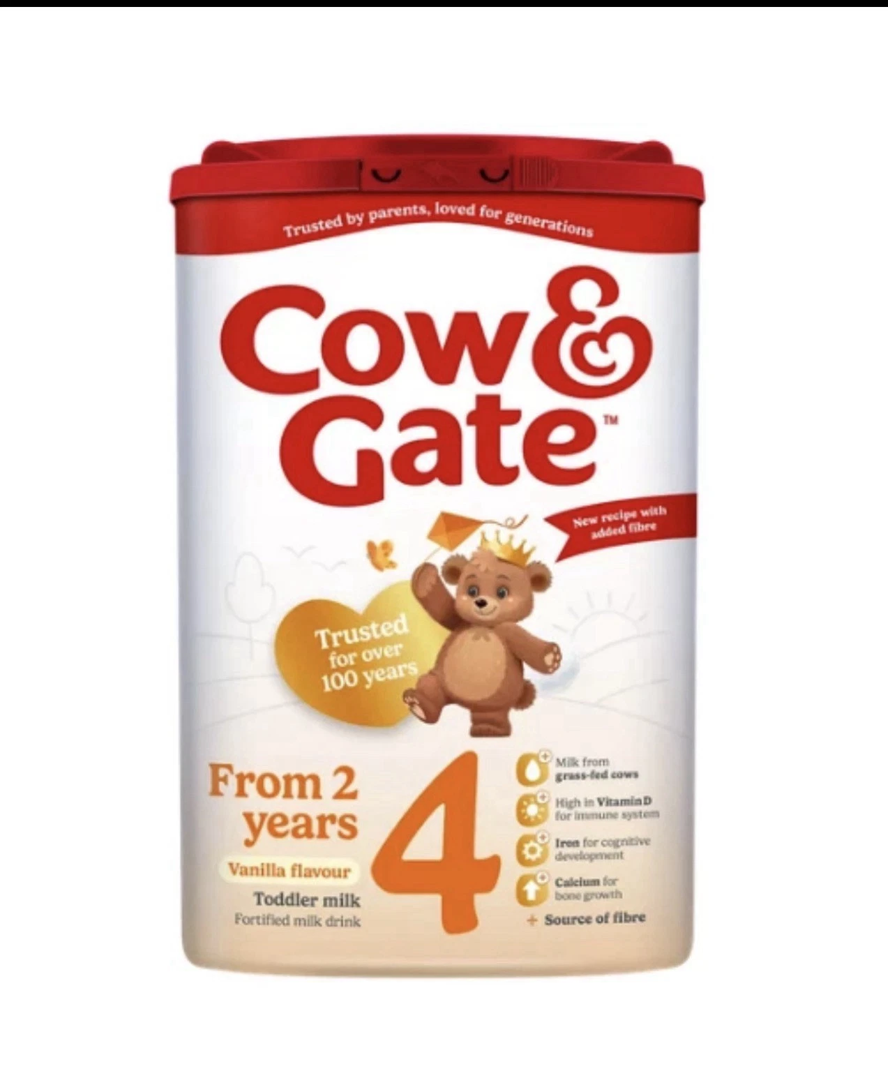 1 x Cow & Gate Toddler Milk Powder Stage 4 Fortified Milk Drink - 2 Years 800g
Opens in a new window