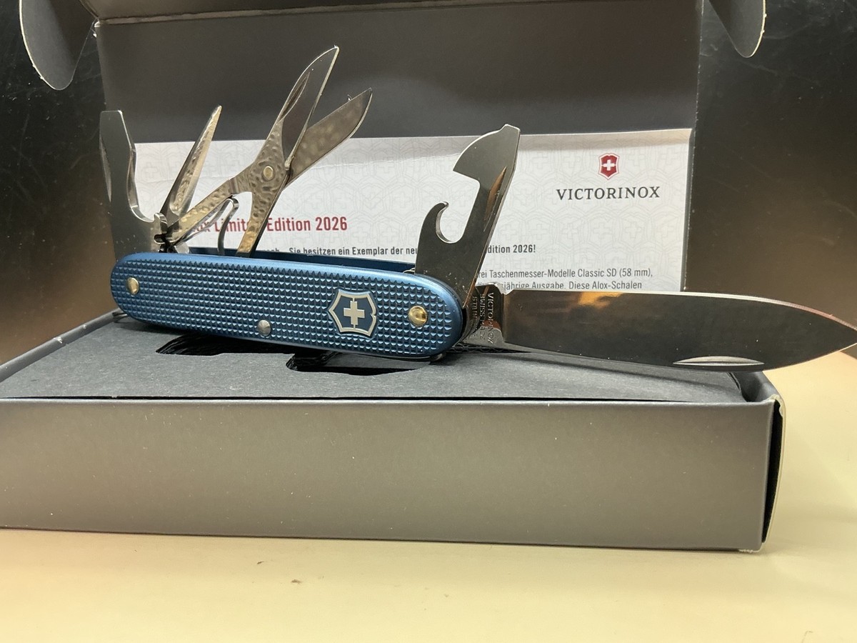 Victorinox Pioneer X 2026 Alox Limited Edition Swiss Army Knife