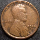 1926-S Linbcoln Cent - All Major Details Are Distinctly Outlined