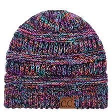 C.C Trendy Warm Chunky Soft Stretch Cable Knit Beanie Skully