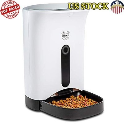 Automatic Pet Feeder Food Dispenser Timer Portion Control Voice Record Alarms US