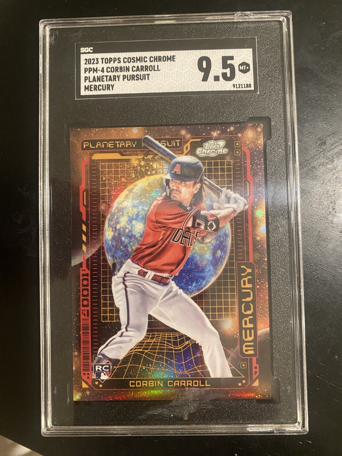 2023 Topps Cosmic Chrome - Planetary Pursuit Corbin Carroll #PPM-4 Mercury (RC)