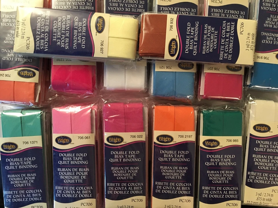 Wrights Double Fold Bias Tape Quilt Binding