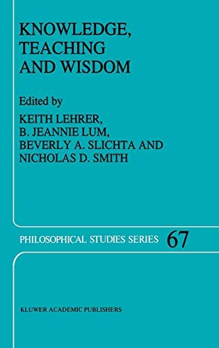 Springer Knowledge, Teaching And Wisdom - Image 2