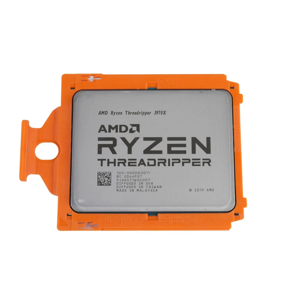 *UNLOCKED* AMD Ryzen Threadripper 3970X 32-Core 3.7GHz sTRX4 CPU 100-000000011 - Image 3 of 3