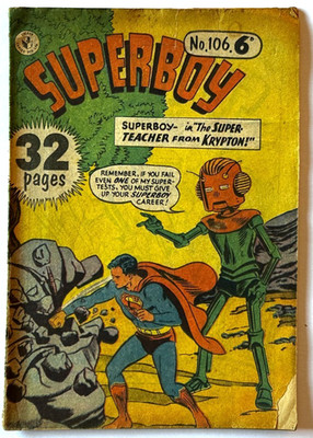 SUPERBOY - Comic Book #106. KG Murray Comics 1949 No.106. VG- 3.5