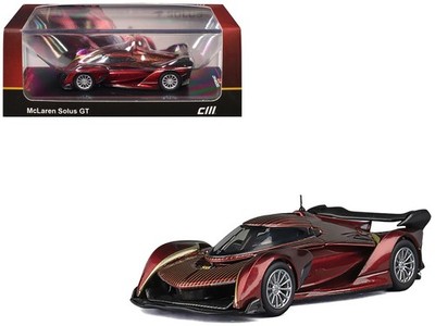CM Models CM64-SOLUSGT-08 1/64 McLaren Solus GT Wine Red Metallic