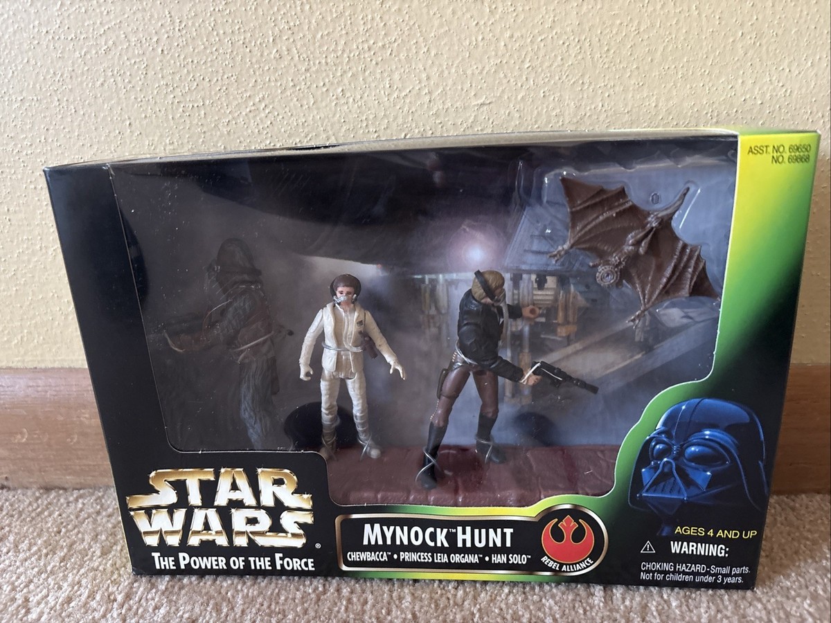 Hasbro Star Wars Power of the force Cinema Scenes Jedi Spirits