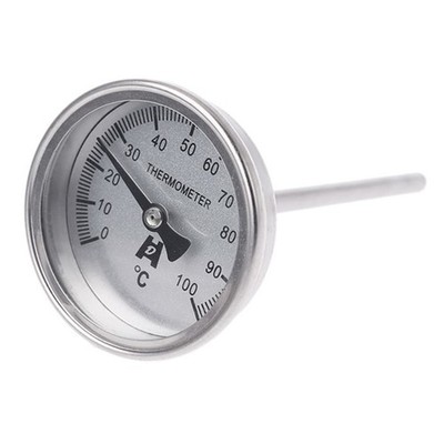 Mechanical Thermometer Bi-Metal Process Grade Thermometer 1/4PT Connection
