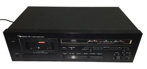 Recently Serviced Nakamichi 480 2 head cassette deck