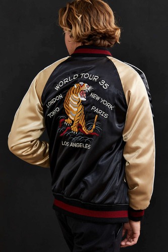 stussy tiger jacket