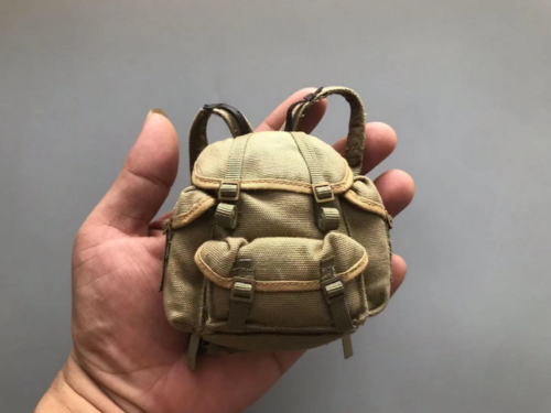1/6 Scale Soldiers Accessories WWII The British Military Backpack Bag Model - Picture 1 of 4