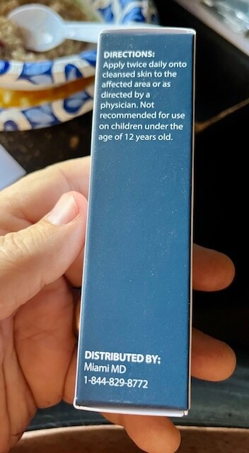 MiamiMD Miami MD Dark Spot Corrector For Face & Hands 1 Oz / 30 ML - New In Box - Foto 6