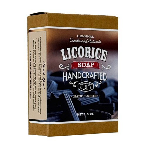 Handmade Licorice Soap Bar - American Made All Natural Soap - Picture 9 of 10