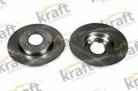 2X Kraft 6040060 Bremsscheibe FüR Seat VW