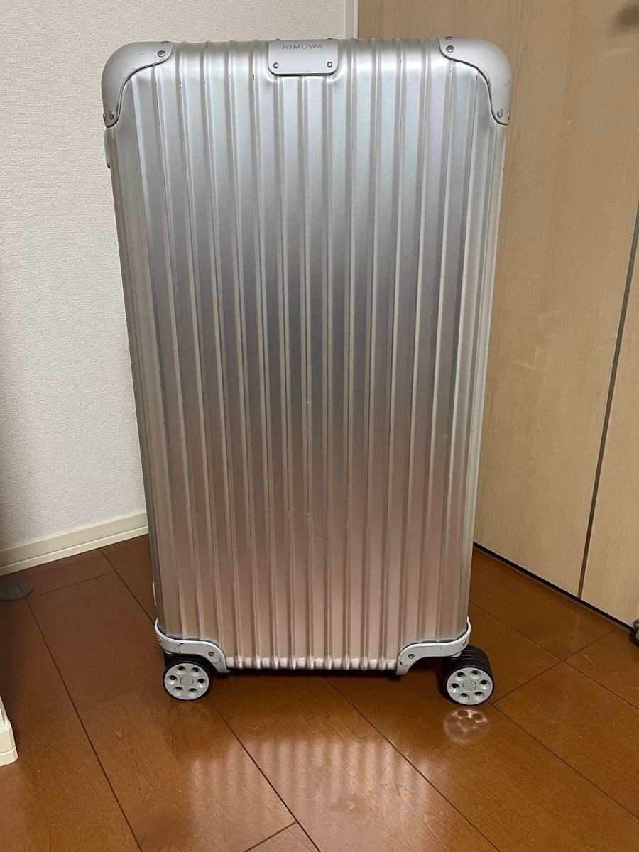 REMOWA Trunk Plus シルバー 大型105L Rimowa Original Trunk Plus 105L Silver 4-wheels Carry Case
