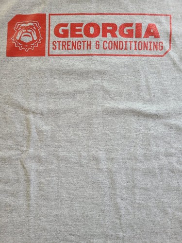 Georgia Bulldogs Football XL Nike Tee New National Champions