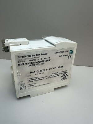 EUROTHERM, TE10A 16A/115V 47-63HZ #122