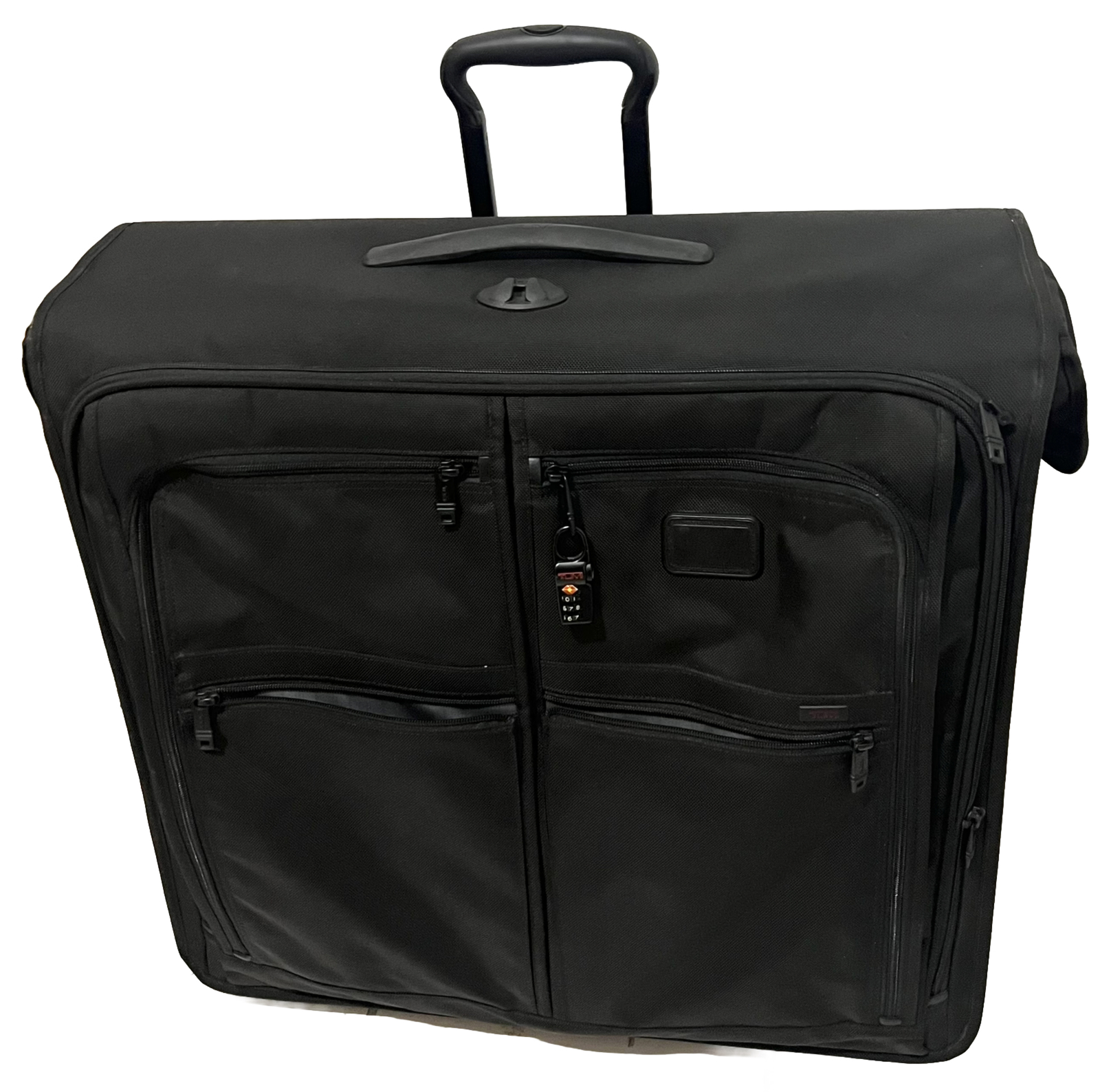 TUMI ALPHA 2 WHEEL EXPANDABLE EXTENDED STAY LUGGAGE GARMENT BAG ZIP #22036D2