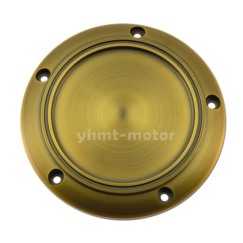 Brass Derby & Timing Timer Cover Fit For Twin Cam Dyna Softail Touring Trike - Imagen 5 de 8