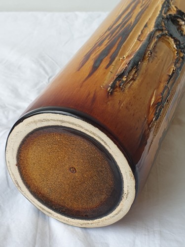 🔶️BRUTALIST AUSTRALIAN MID CENTURY ELLIS GUNDA GUNDE MCM STUDIO POTTERY VASE - Bild 10 von 11