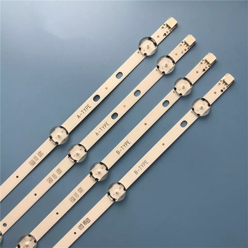 KIT 4 BARRE STRIP LED TV VESTEL 43-DRT-UHD-A/B VES430QNDL2D TOSHIBA 43LV3A63DB - Foto 5 di 7