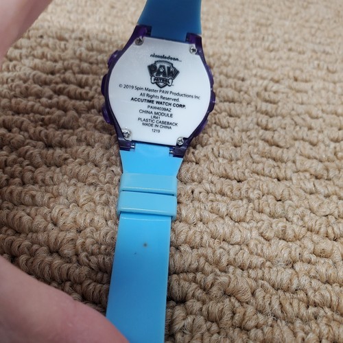 Paw Patrol Mighty Pups Digital Kids Watch Accutime Spin Master Rare - Picture 5 of 8