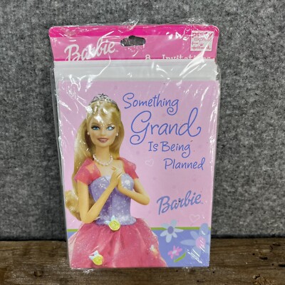 Barbie Birthday Party Invitations Pack Something Grand is Being