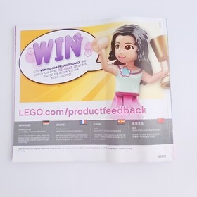 Lego Instruction Manual ONLY Disney Princess Arendelle Castle Celebration 41068