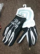 DEFT FAMILY GLOVES  BLACK &WHITE S M OR XXL adult ATV NEW