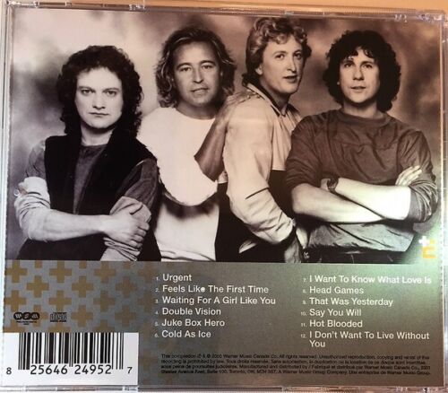 Foreigner The Essentials CD NEW SEALED I Want To Know What Love Is/Cold As Ice+ - Picture 2 of 3