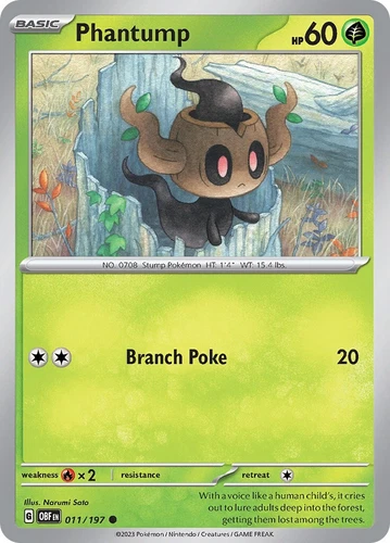 Phantump 011/197 SV03: Obsidian Flames