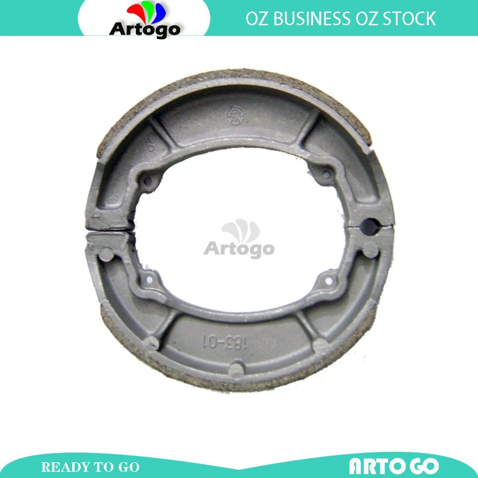 Zapatas de freno traseras para moto Yamaha XV250W XV250WC Route 66 1989 Foto 2 de 3