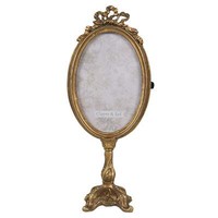 Hochzeit Bilderrahmen Clayre & Eef Gold Shabby Vintage Chic Stil Ornamente