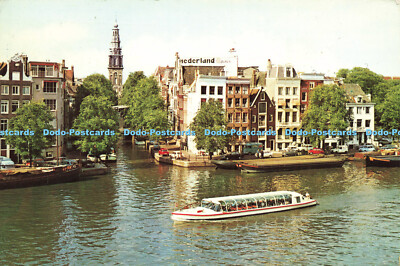 D156347 Amsterdam. Holland. Der Fluss Amstel nach dem Amsterdam benannt wurde. Eu