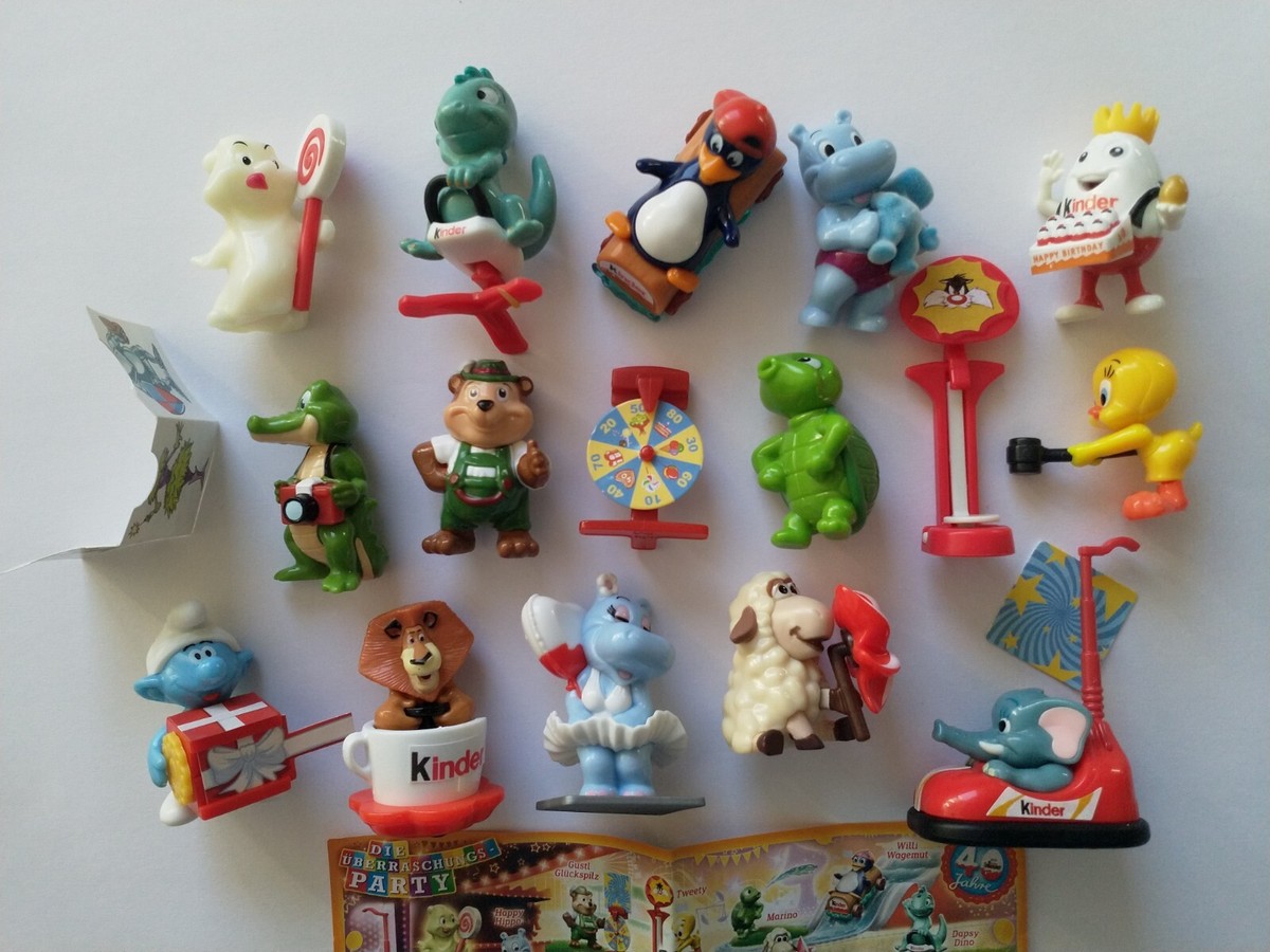 KINDER SURPRISE SET - BIRTHDAY PARTY FUNNY VERSARY 40TH JUBILEE
