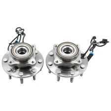 Pair Front Wheel Hub Bearing for Chevy Silverado GMC Sierra 2500 HD 3500 HD 4WD