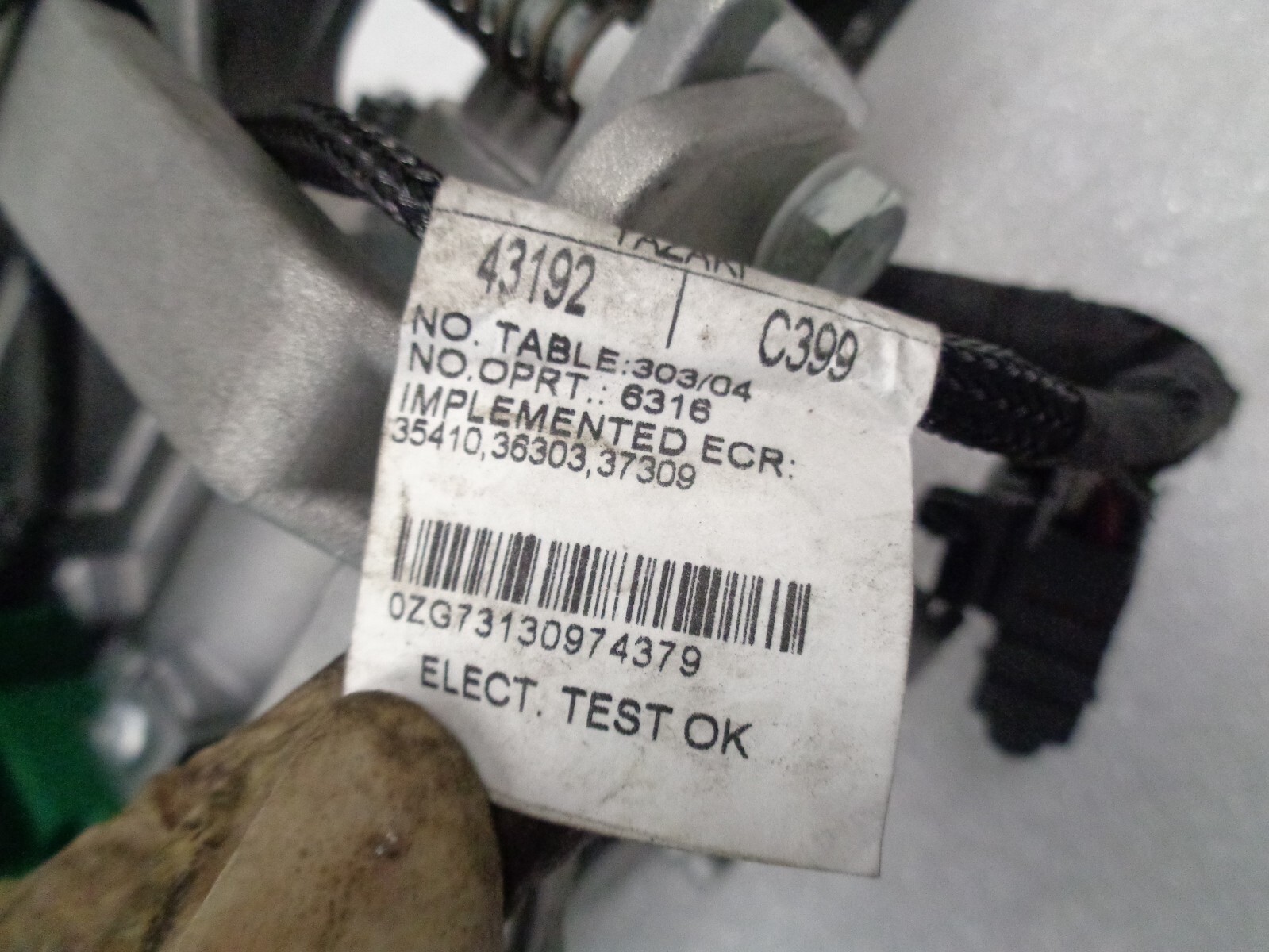 2014-2017 Maserati Ghibli Steering Column Assembly 06700067910 OEM AK2402138
