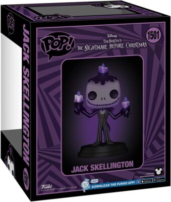 Funko Pop DLX 1501 NBX Jack Skellington Halloween Light Up Funko Pop DLX 1501 NBX Jack Skellington Halloween Light Up