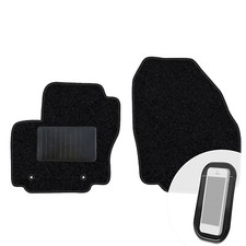 Vorne Fußmatten Auto Velours Set 2x passend für Ford Galaxy II 2006–2015