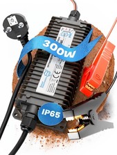Produktbild - Bauer Electronics | 12V Batterie Ladegerät LiFePO4 14,6V 20A 300W Wasserdicht