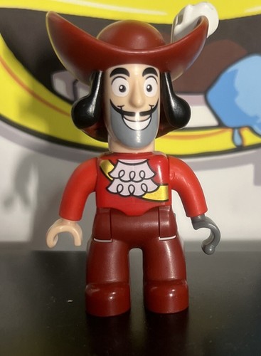 Lego Duplo Disney Captain Hook Figure - Jake and the Neverland Pirates - Picture 5 of 5