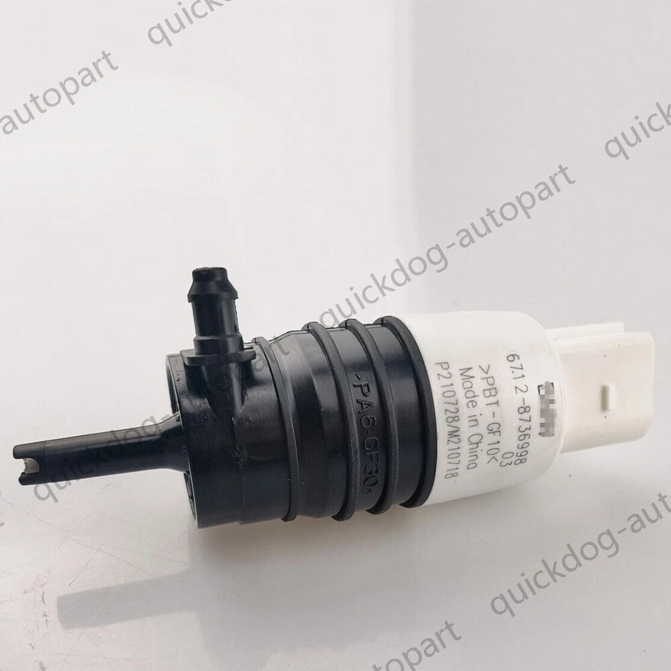 OEM 8736998 WASH PUMP For 19-2024 BMW X5 X6 X7 330i 330e Windscreen Washer Pump - Image 2 of 4