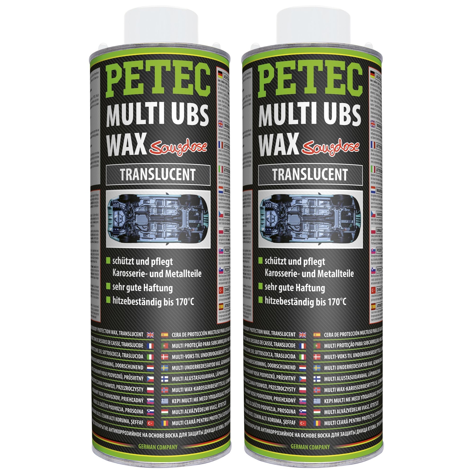 Petec 73450 Multi UBS Wax - 500ml - Spraydose - transparent | 10848971