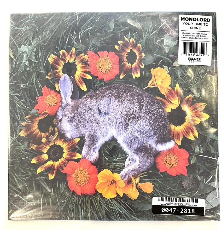 Monolord - Your Time To Shine - Limited 1/300 Grey Clear Splatter Vinyl LP MINT - Image 4 of 4